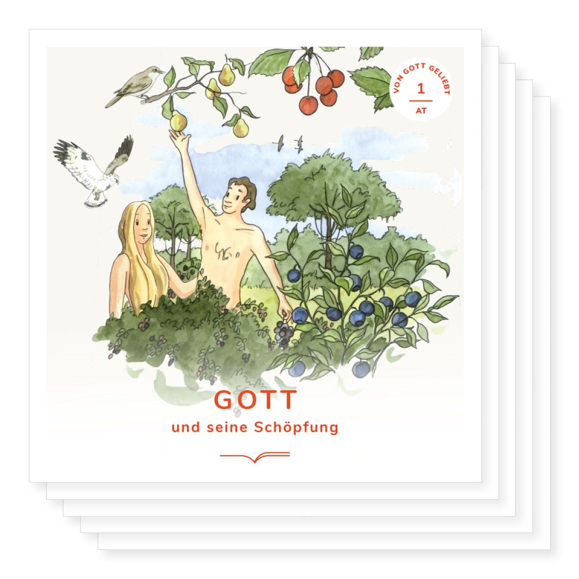 Buch Von Gott geliebt AT 1 (5 Themen-Hefte)
