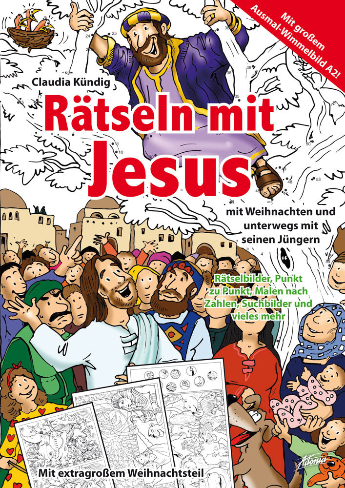 Buch Rätseln mit Jesus