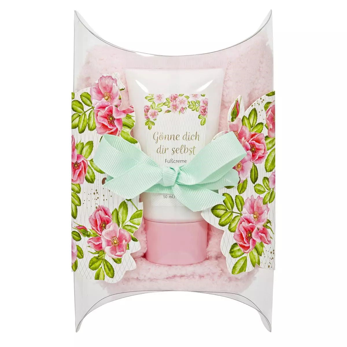 Buch Wellness-Set mit Rosenduft Gönne dich dir selbst