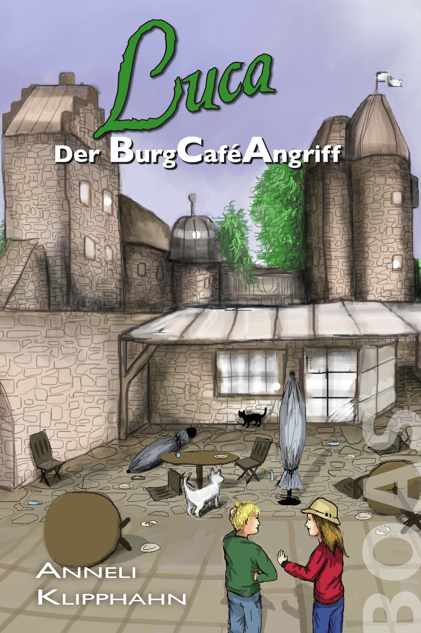 Buch Luca - Der BurgCaféAngriff