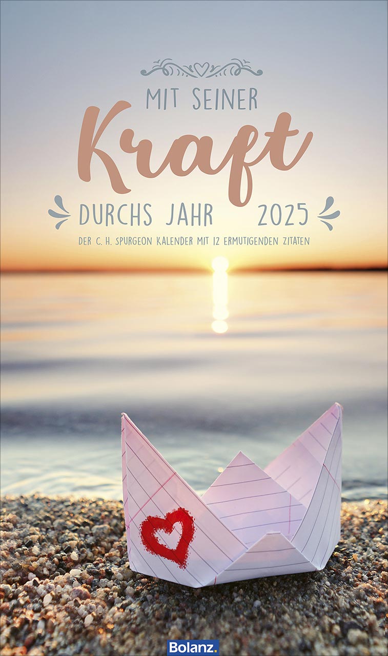 Sonstiges Mit seiner Kraft durchs Jahr 2025 - Wandkalender