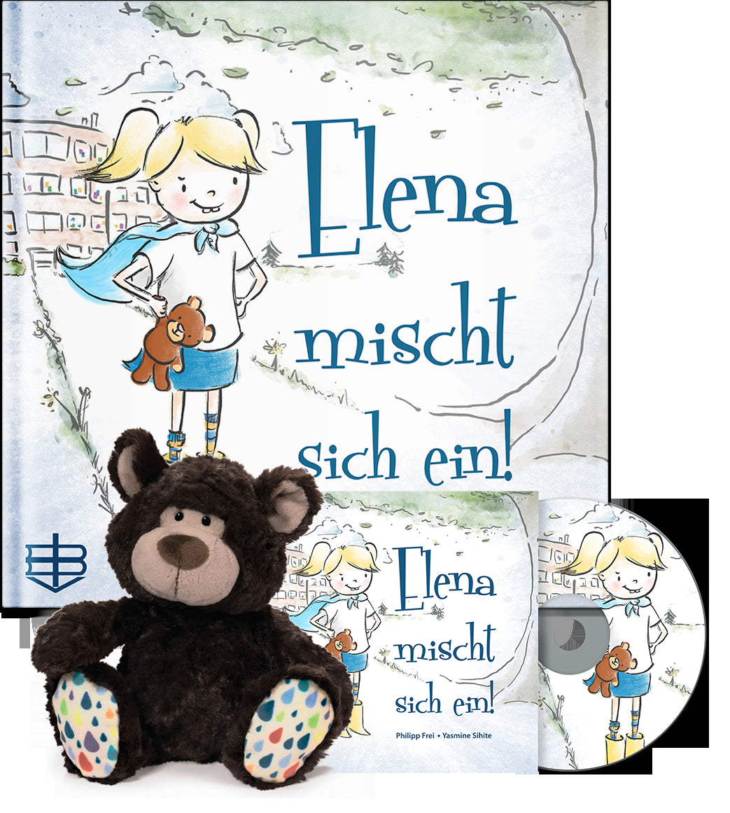 Buch+CD Elena mischt sich ein (Buch+CD+Bär)