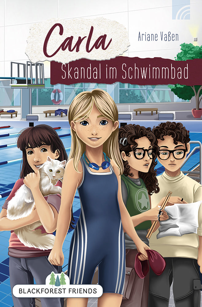 Buch Carla: Skandal im Schwimmbad