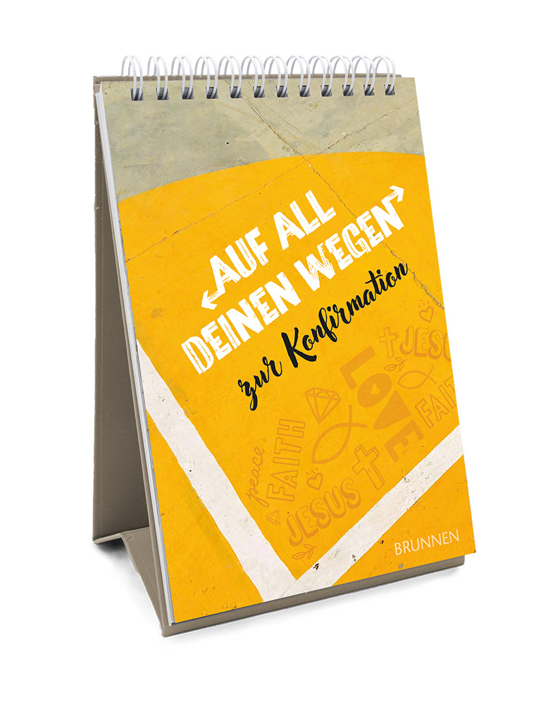 Buch Auf all deinen Wegen - Aufstellbuch