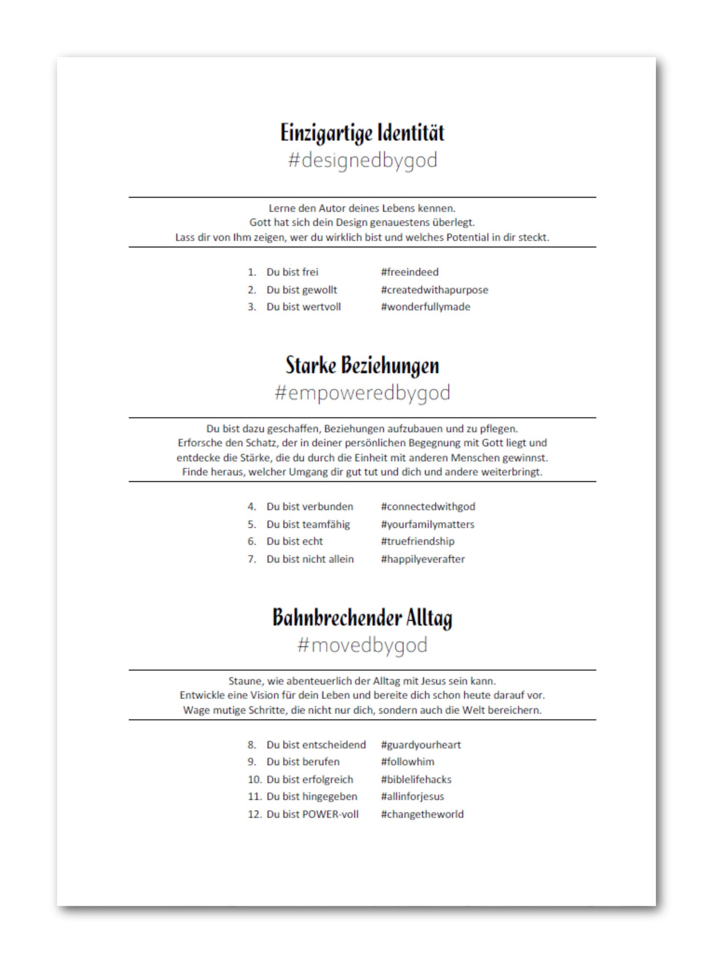 Buch Power Youth Teilnehmerheft