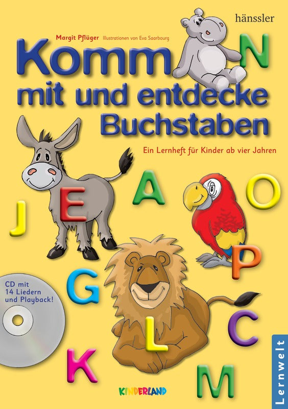 Buch+CD Komm mit und entdecke Buchstaben