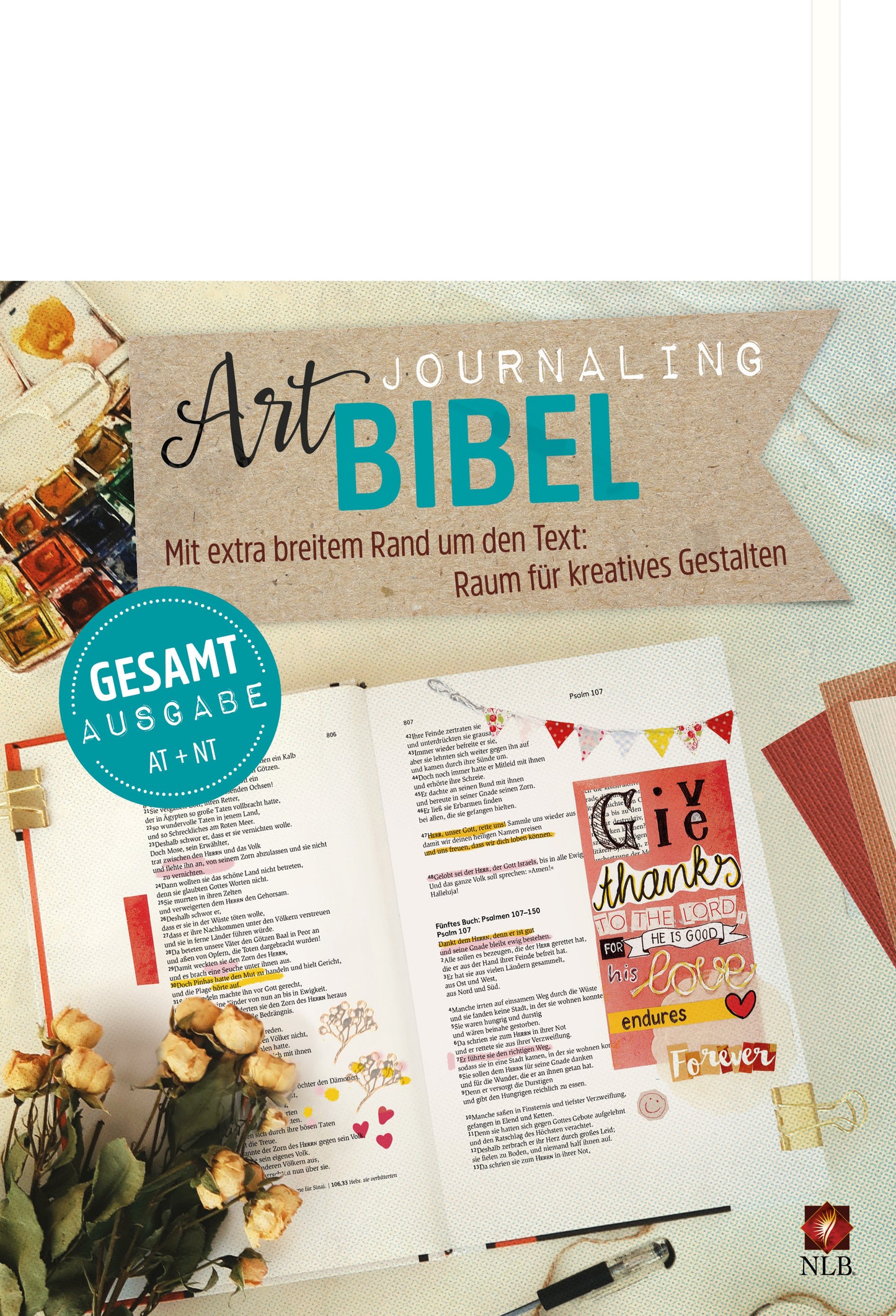 Buch Art Journaling Bibel - Gesamtausgabe Gebunden