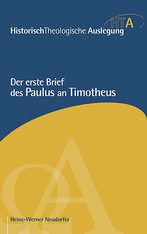 Buch Der erste Brief des Paulus an Timotheus