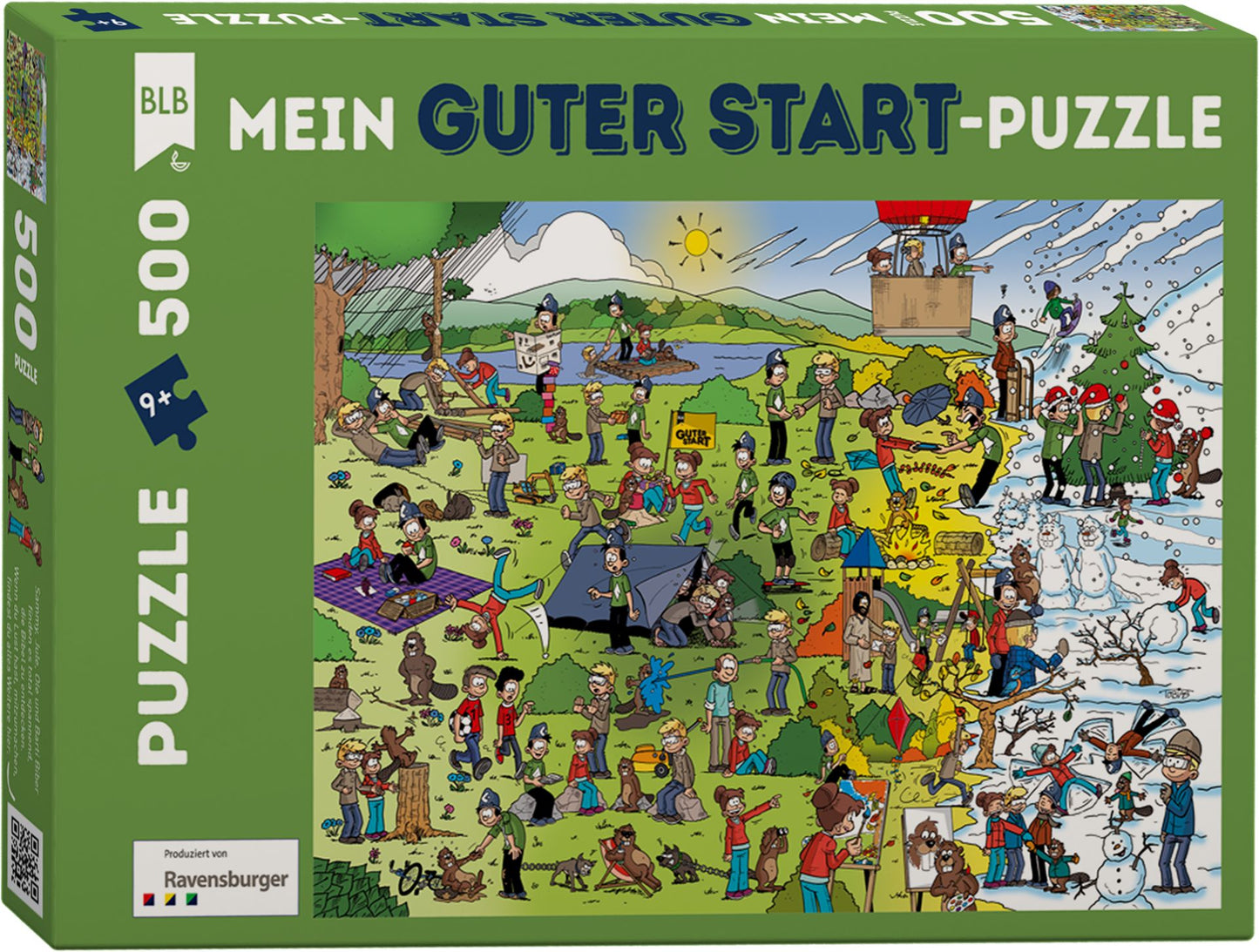 Spiele-Box Puzzle Mein Guter Start-Puzzle