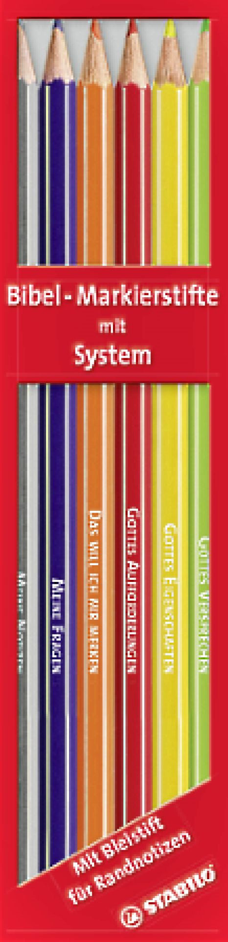 Sonstiges Bibelmarkierstifte mit System