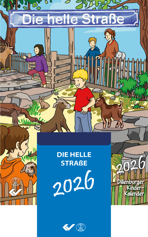 Spielkarten Die helle Straße 2026 - Abreißkalender