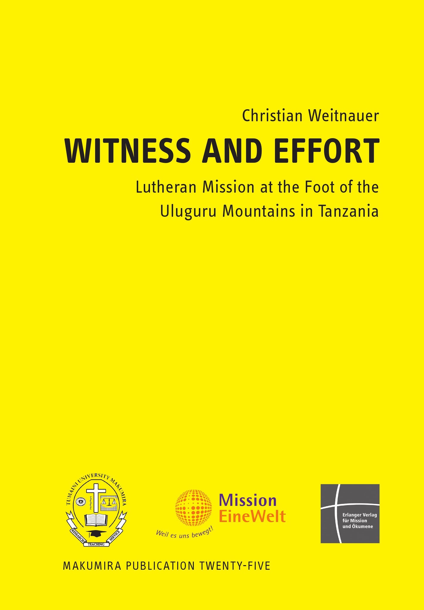 Buch Witness and Effort