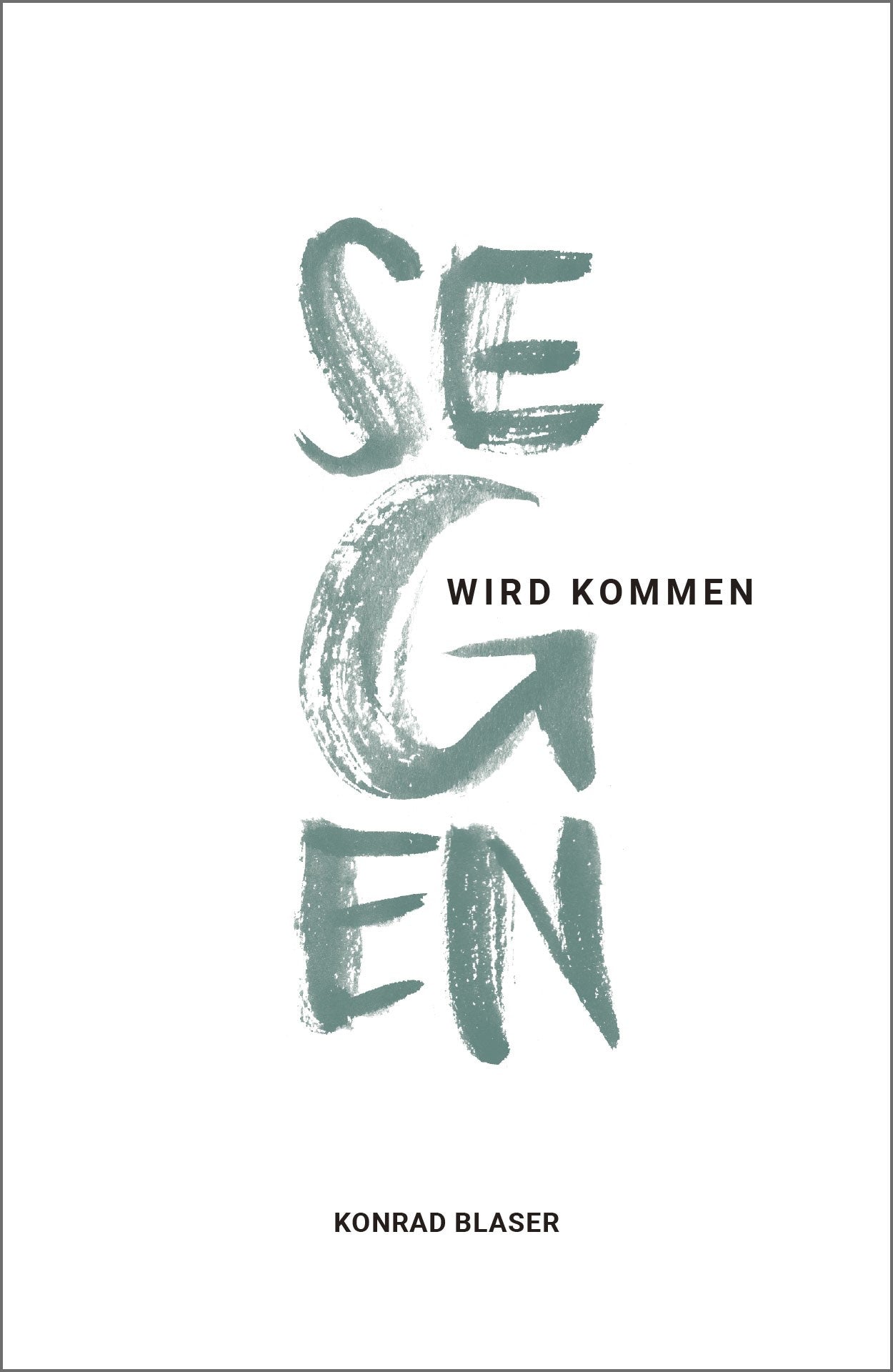 Buch Segen wird kommen