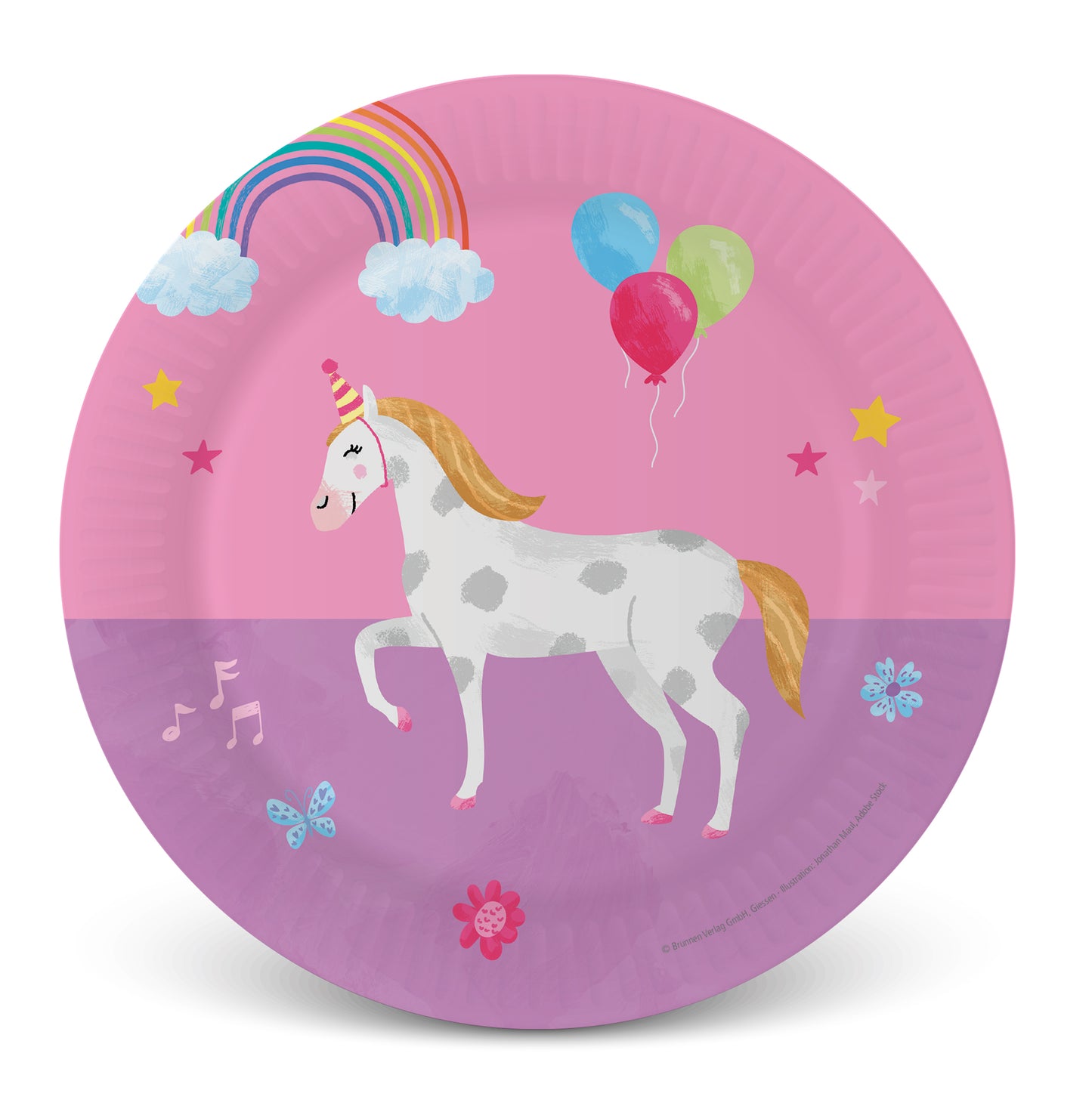 Nonbook Pappteller-Set Prinzessin