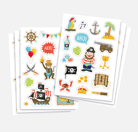 Nonbook Sticker-Set Pirat