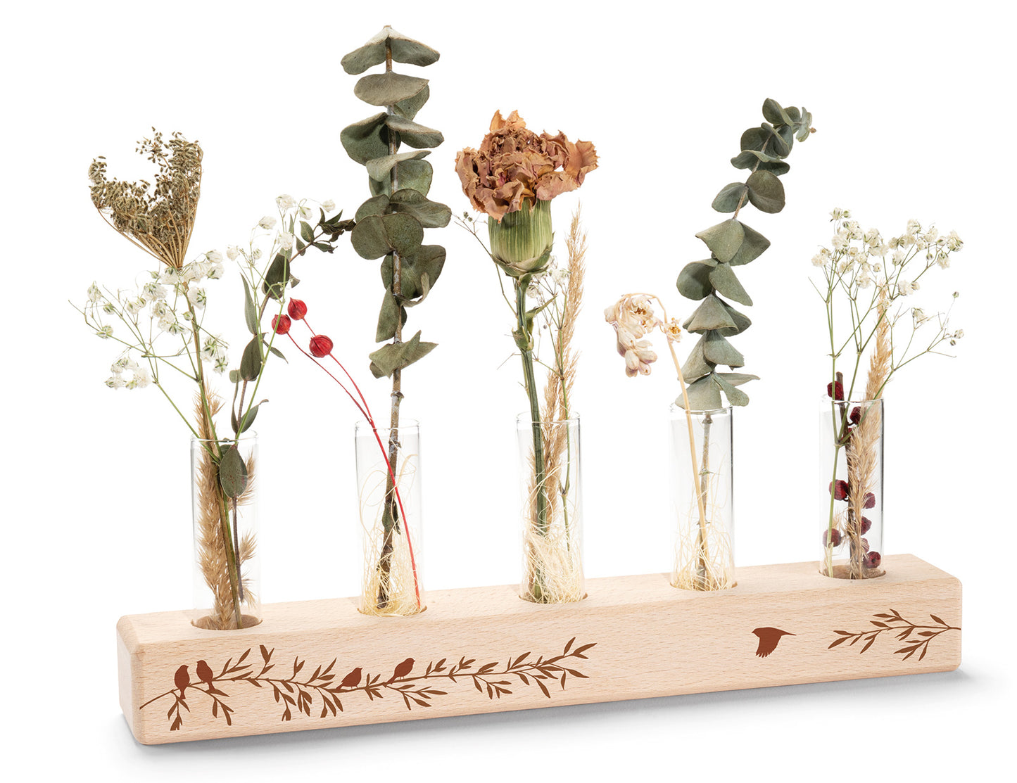 Sonstiges Vasenständer 5 Vögel und Zweige