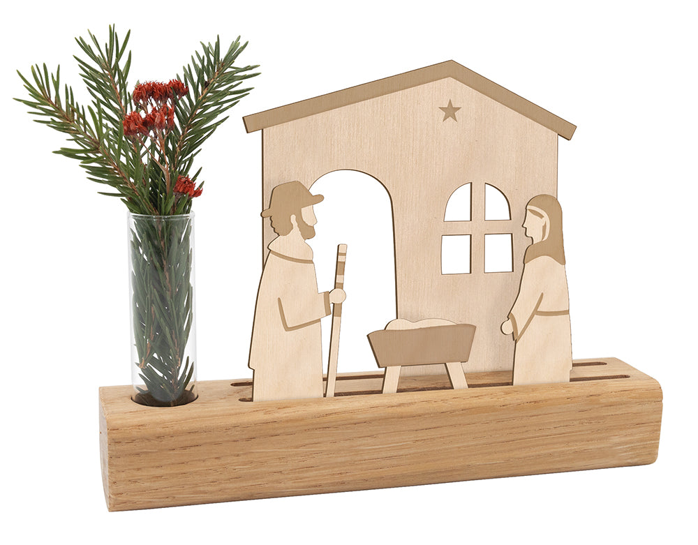 Nonbook Holz-Krippe