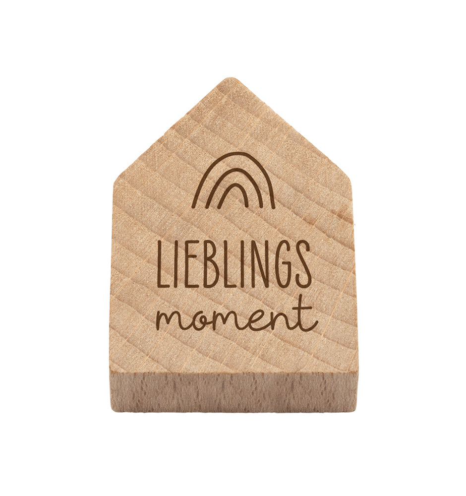 Nonbook Magnetisches Holzhaus Lieblingsmoment