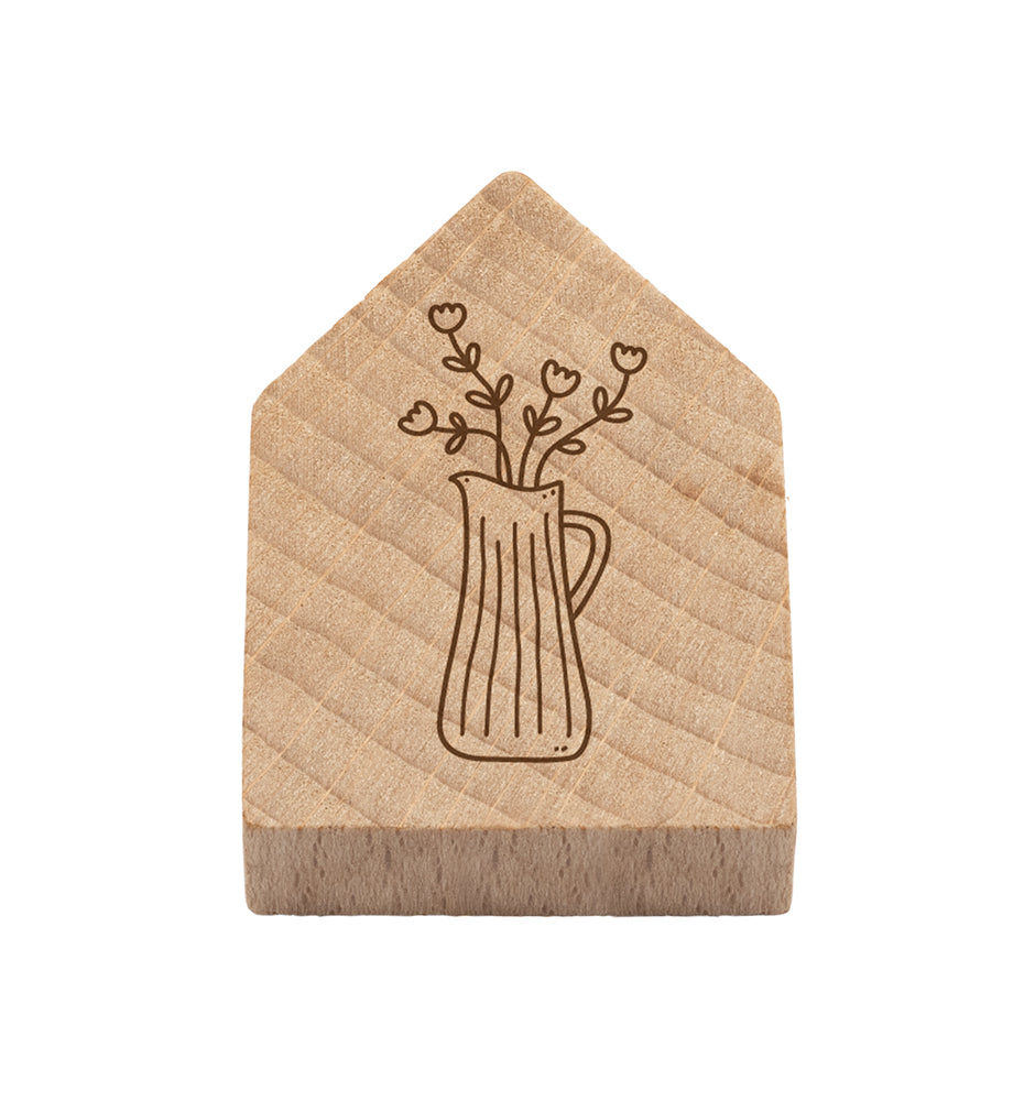 Sonstiges Magnetisches Holzhaus Blumenkanne