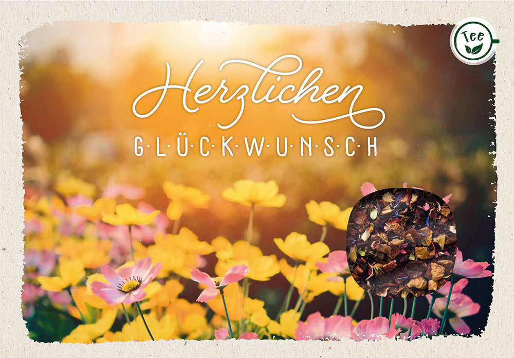 Karte Herzlichen Glückwunsch