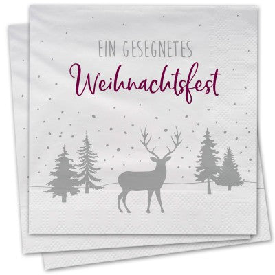 Sonstiges Servietten Weihnachtsfest 20 Ex.