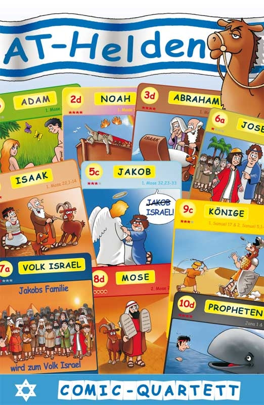 Buch AT-Helden Comic-Quartett