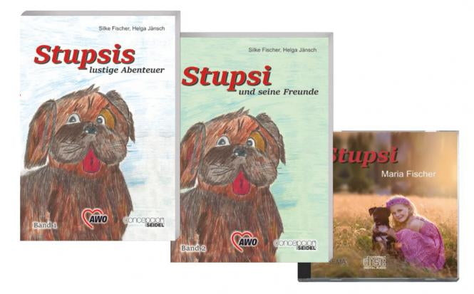 CD Paket Stupsi (2 Bücher + CD)