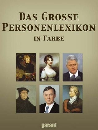 Buch Das große Personenlexikon in Farbe