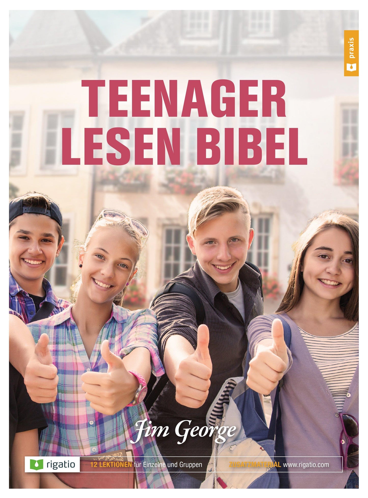 Buch Teenager lesen Bibel