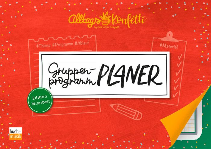 Sonstiges Notizblock A4 Gruppenprogramm-Planer