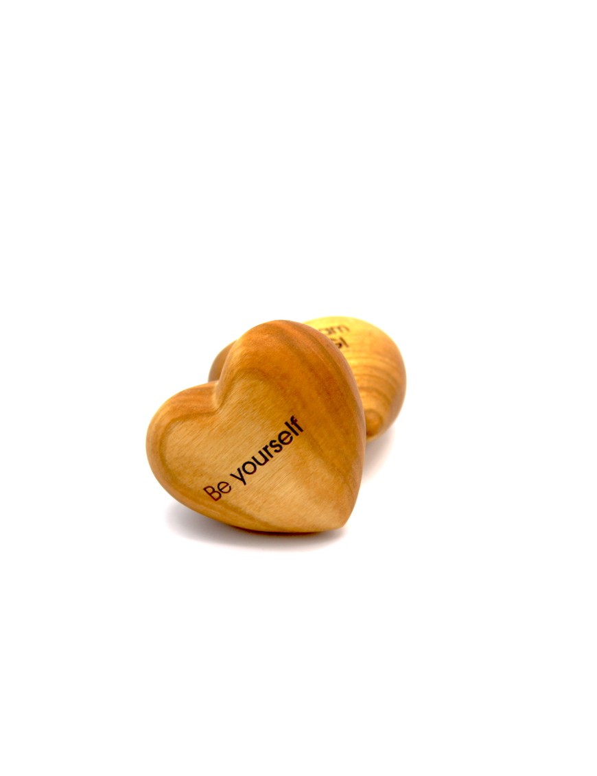 Sonstiges Holzherz Be yourself!