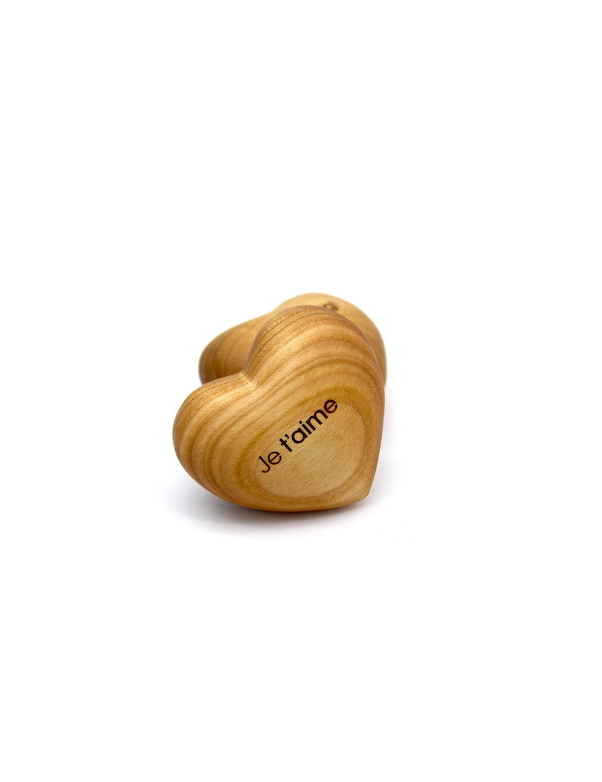 Sonstiges Holzherz Je taime