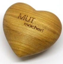 Sonstiges Holzherz MUTmacher