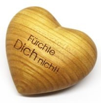 Sonstiges Holzherz Fürchte Dich nicht