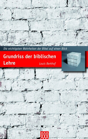 Buch Grundriss der biblischen Lehre
