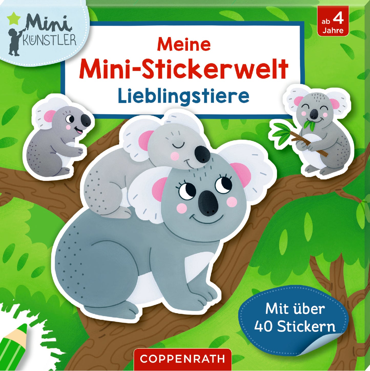 Spiele-Box Meine Mini-Stickerwelt / Lieblingstiere