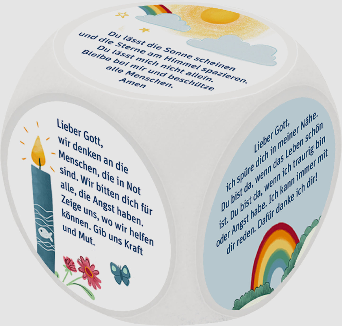 Buch Gebetswürfel Gib uns Frieden jeden Tag