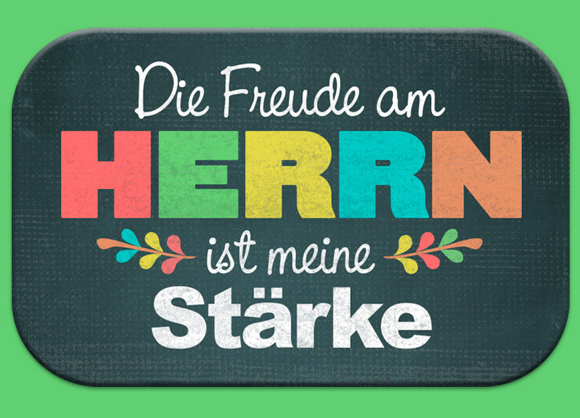 Magnet Mag Blessing Die Freude am Herrn ist meine Stärke