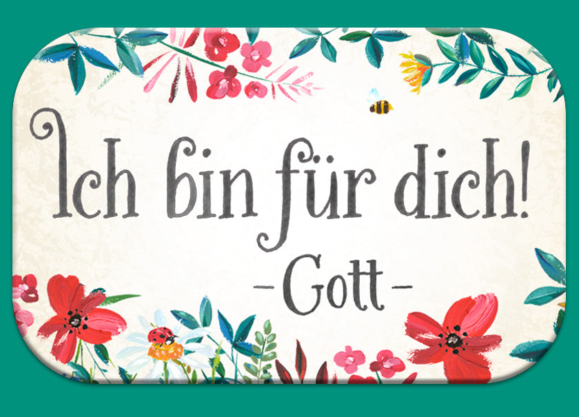 Magnet Mag Blessing Ich bin für dich! Gott