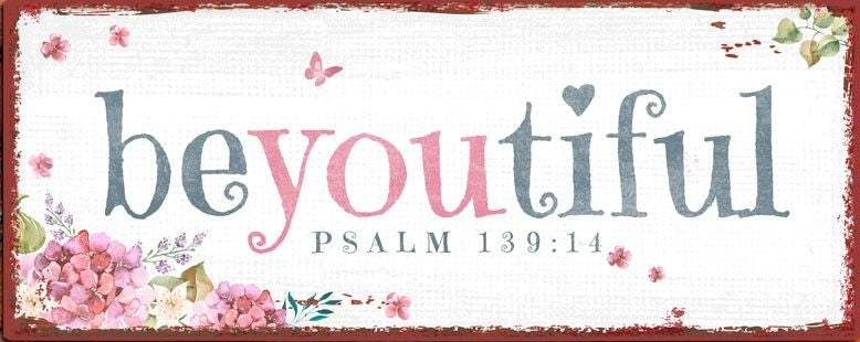 Sonstiges Metallschild BeYouTiful