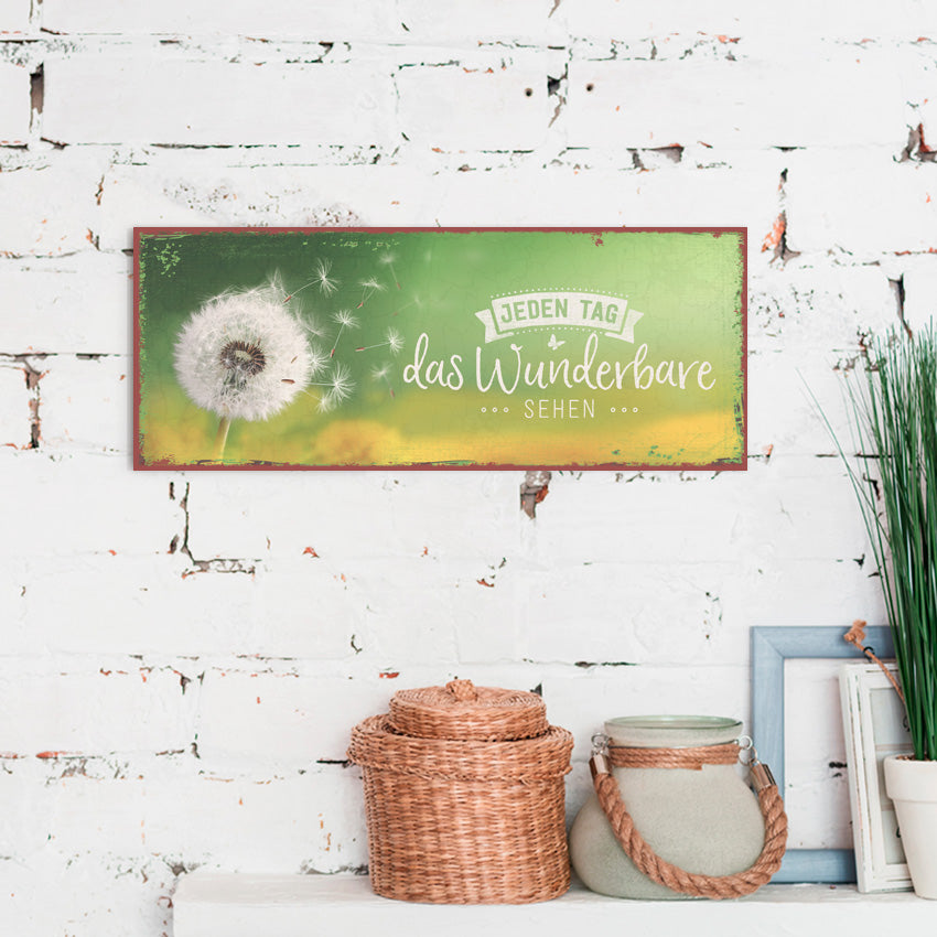 Sonstiges Metallschild Jeden Tag ...