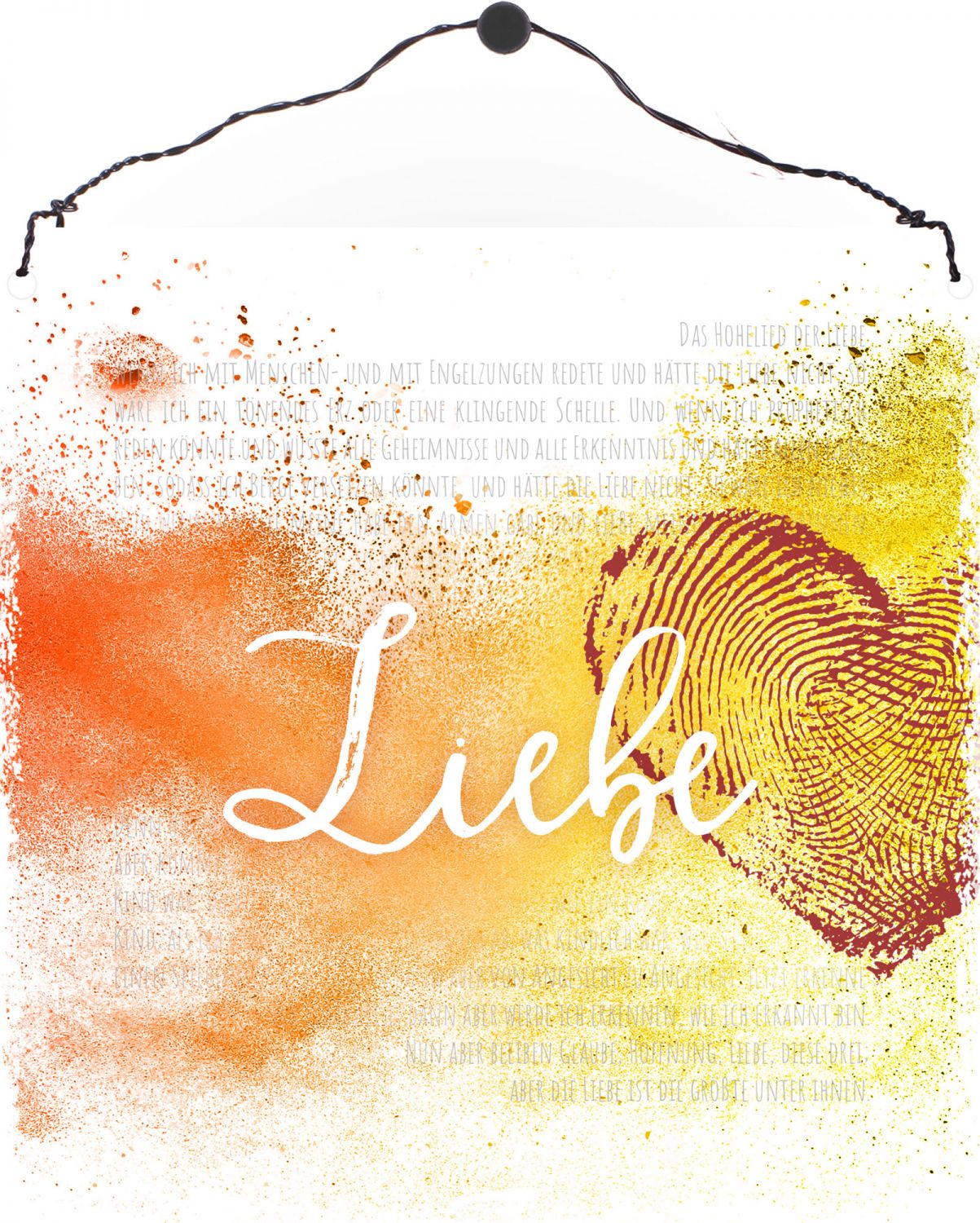 Sonstiges Holzschild Liebe