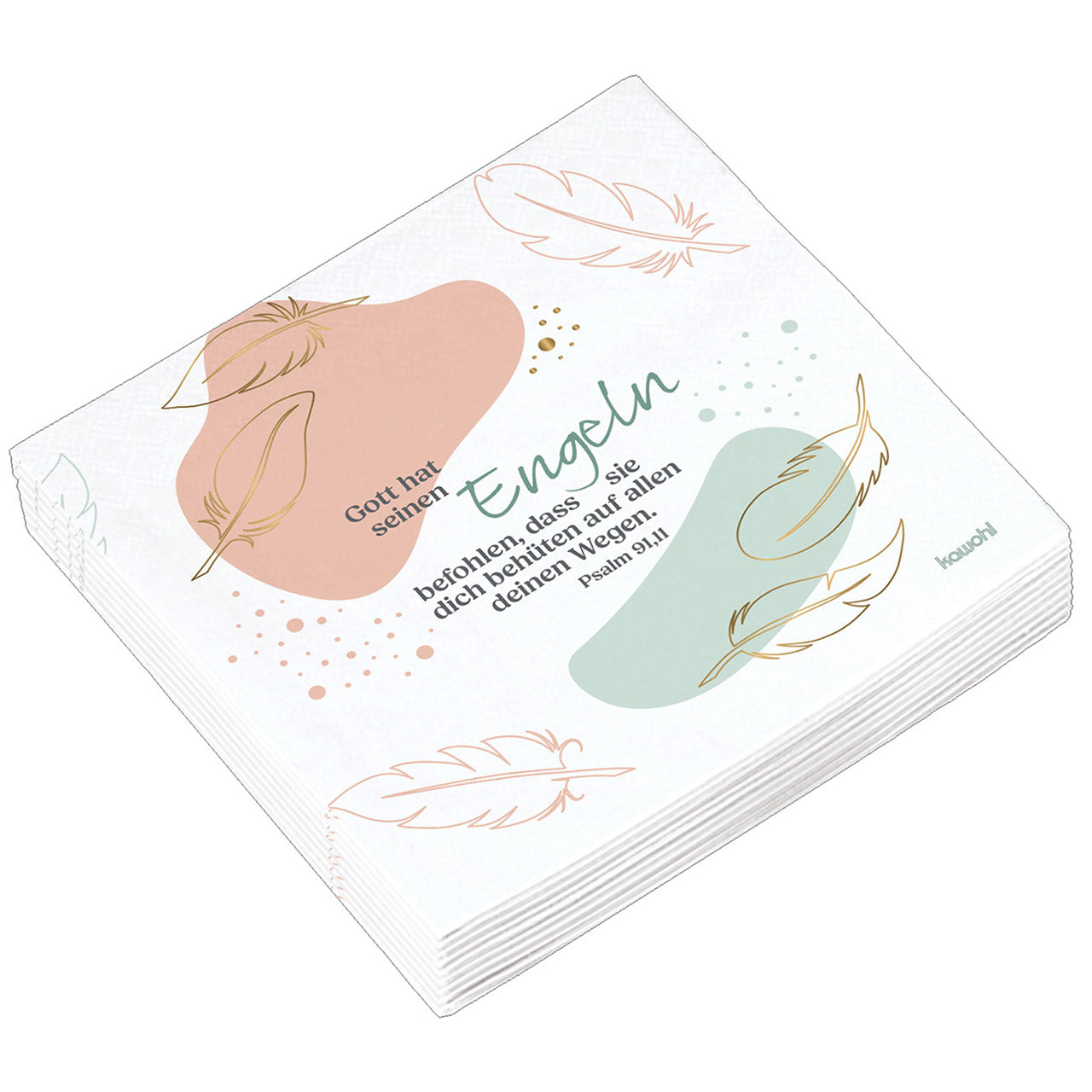 Sonstiges Servietten Gott hat seinen Engeln befohlen. dass die dich b