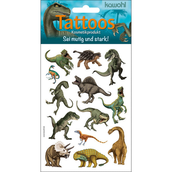Sonstiges Tattoos Mutig und stark! Dinosaurier