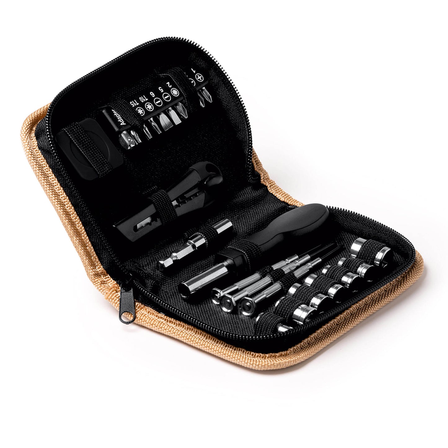 Sonstiges Werkzeug-Set mit 25 Zubehörteilen im Korketui