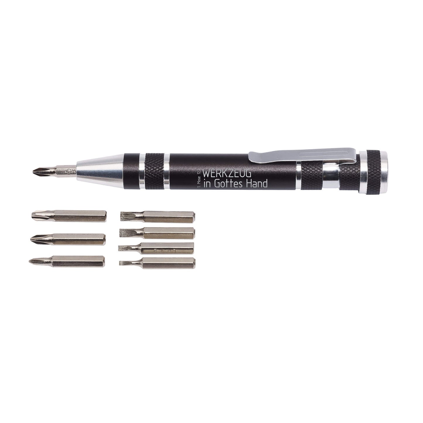 Sonstiges Stift-Bit-Set 8-teilig. schwarz