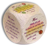 Sonstiges Gebetswürfel Kindergebete