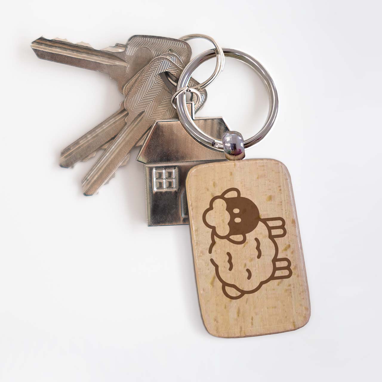 Sonstiges Schlüsselanhänger Schaf