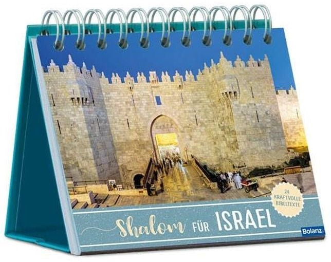 Buch Shalom für Israel (Aufstellbuch)