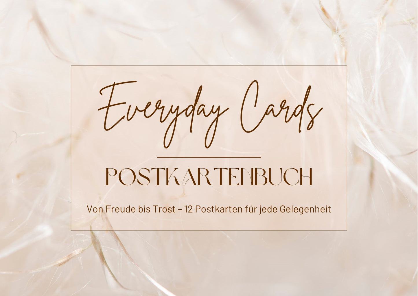 Karte Everyday Cards - Postkartenbuch